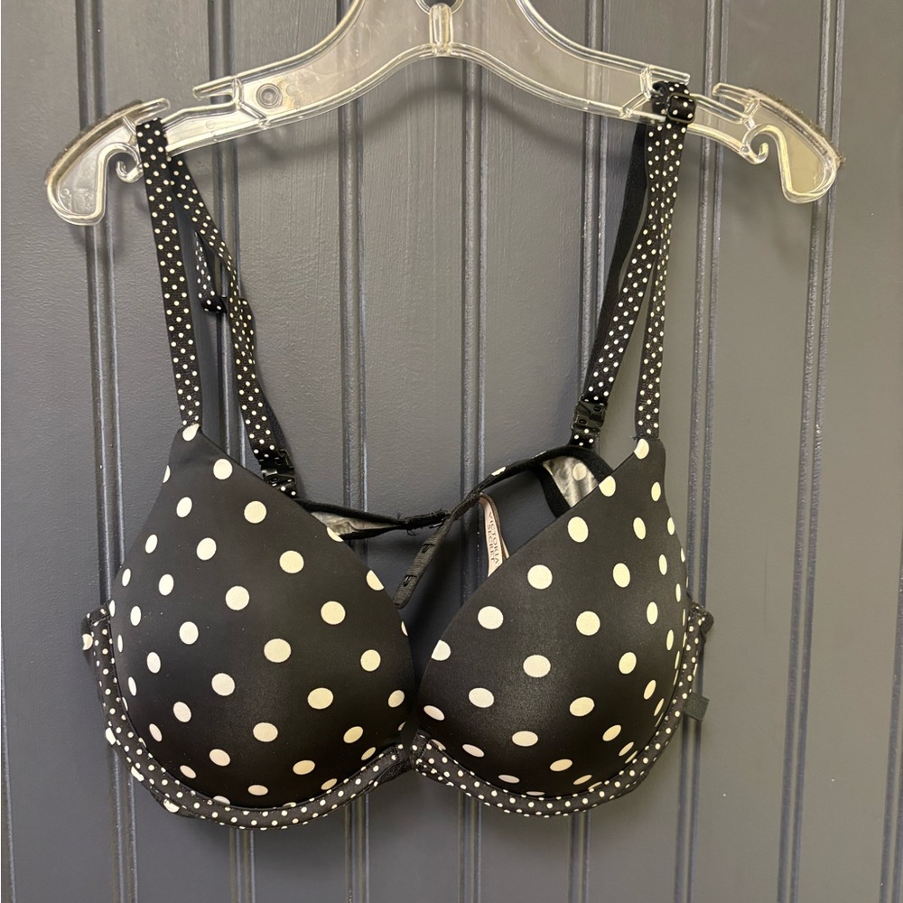 Victoria’s Secret Polka Dot Push-up Bra 34B